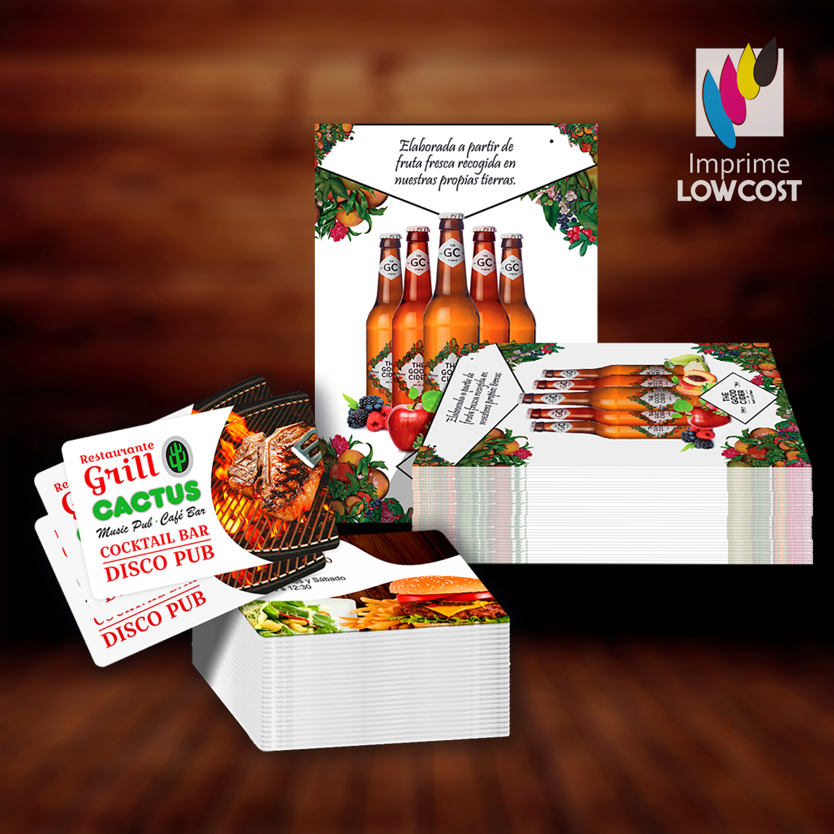 1.000 Tarjetas + 4.000 Flyers A6